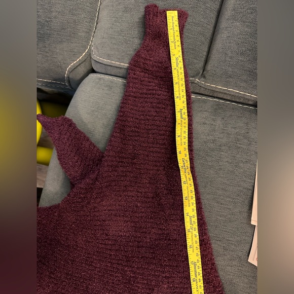 Express fuzzy oversized slouchy cocoon open cardigan - Picture 10 of 11